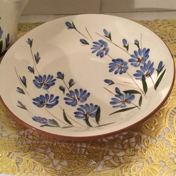 Vintage Stangl Pitcher and matching bowl - Picture 2 of 5